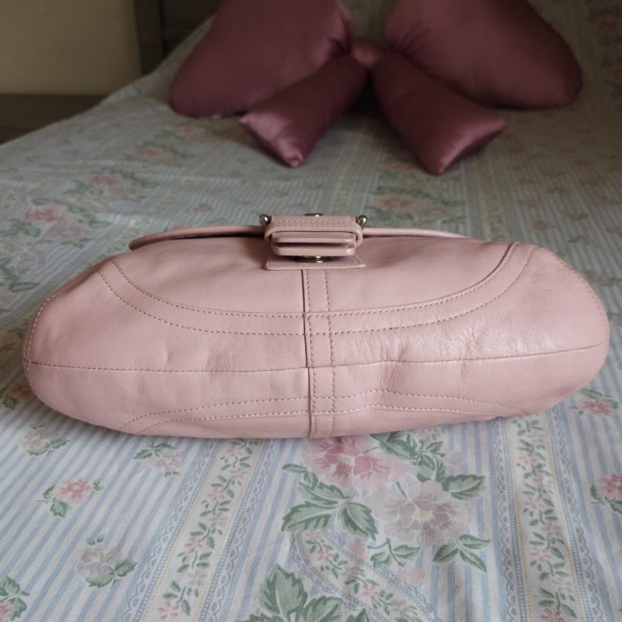 🩷 Y2K Coach Baby Pink Soho Shoulder Bag Purse 🩷
