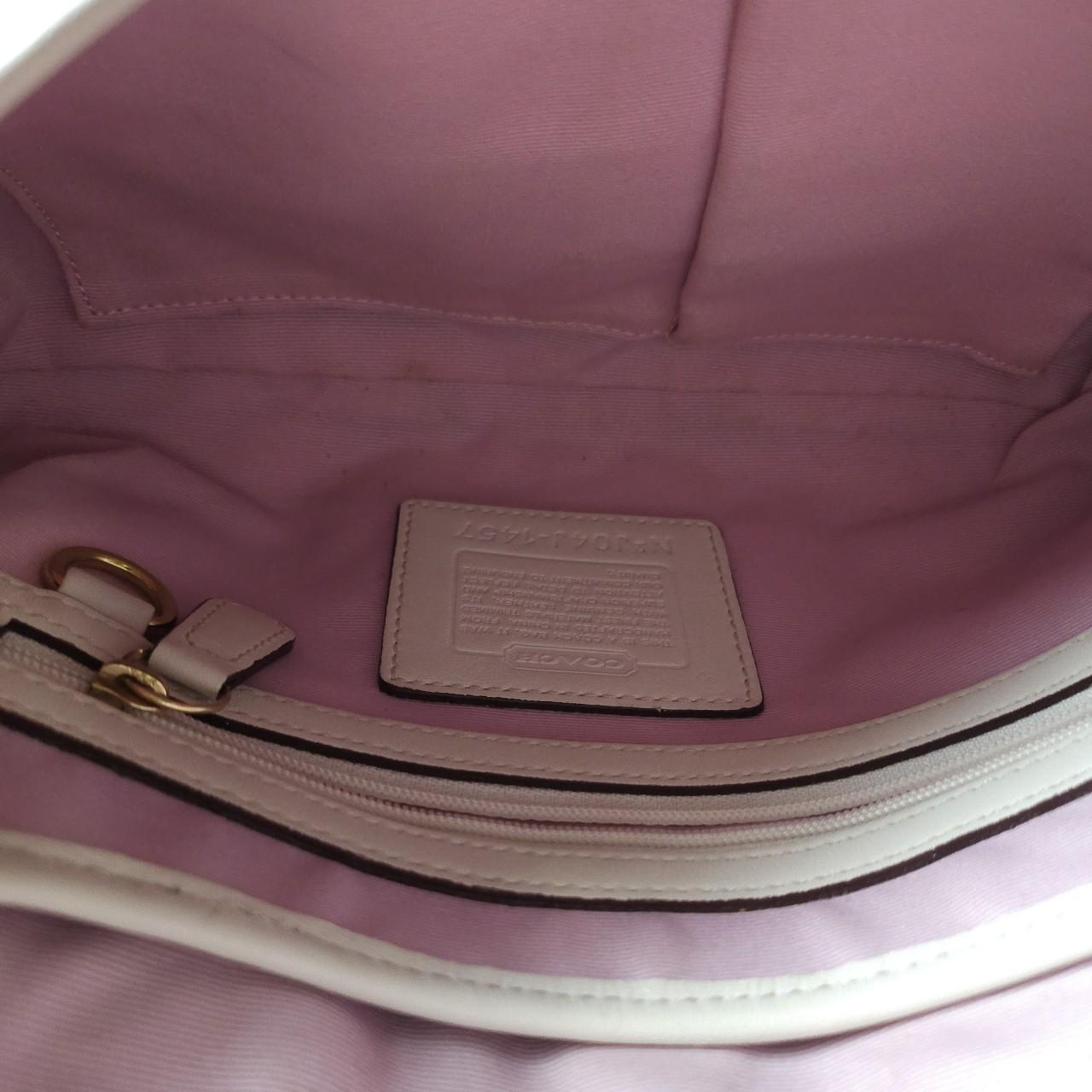 Y2K Vintage Coach Mini Soho Pink Gold Coquette Shoulder Bag