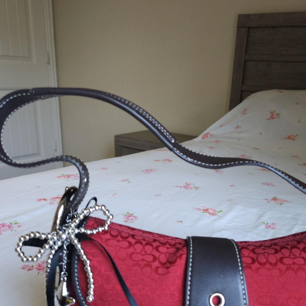 Vintage Coach Mini Soho Flap Buckle Shoulder Purse