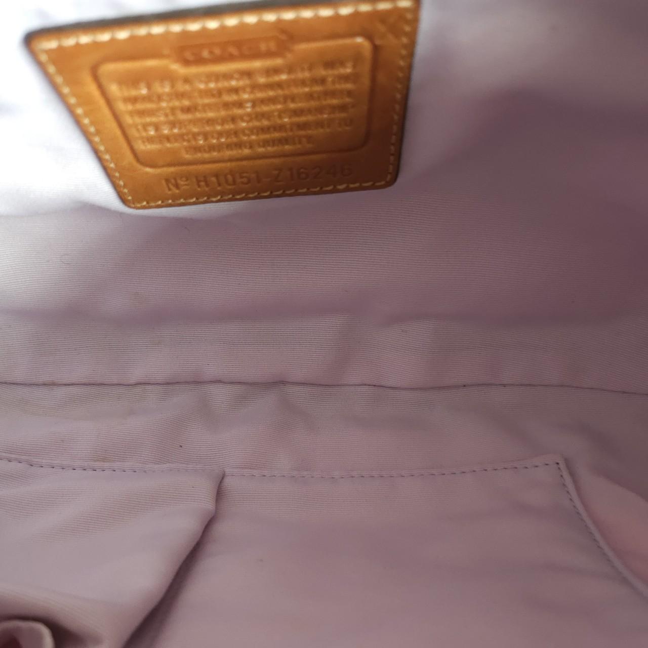 Y2K Vintage Coach Lavender Soho Shoulder Bag Purse