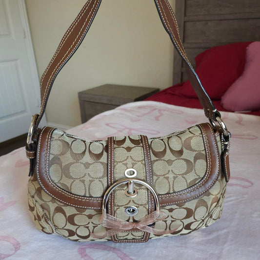 Y2K Vintage Coach Soho Signaure C's Shoulder Purse