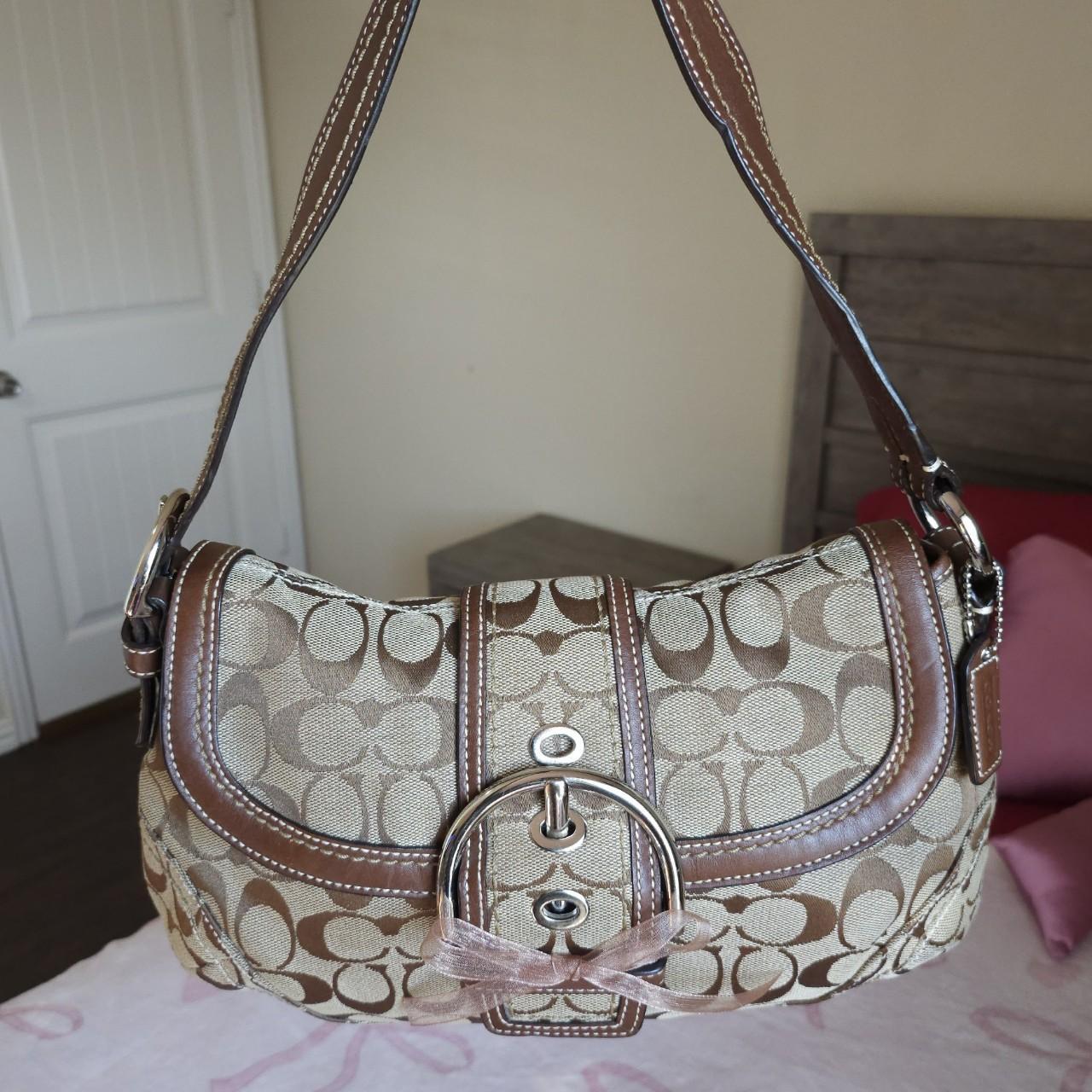 Y2K Vintage Coach Soho Signaure C's Shoulder Purse