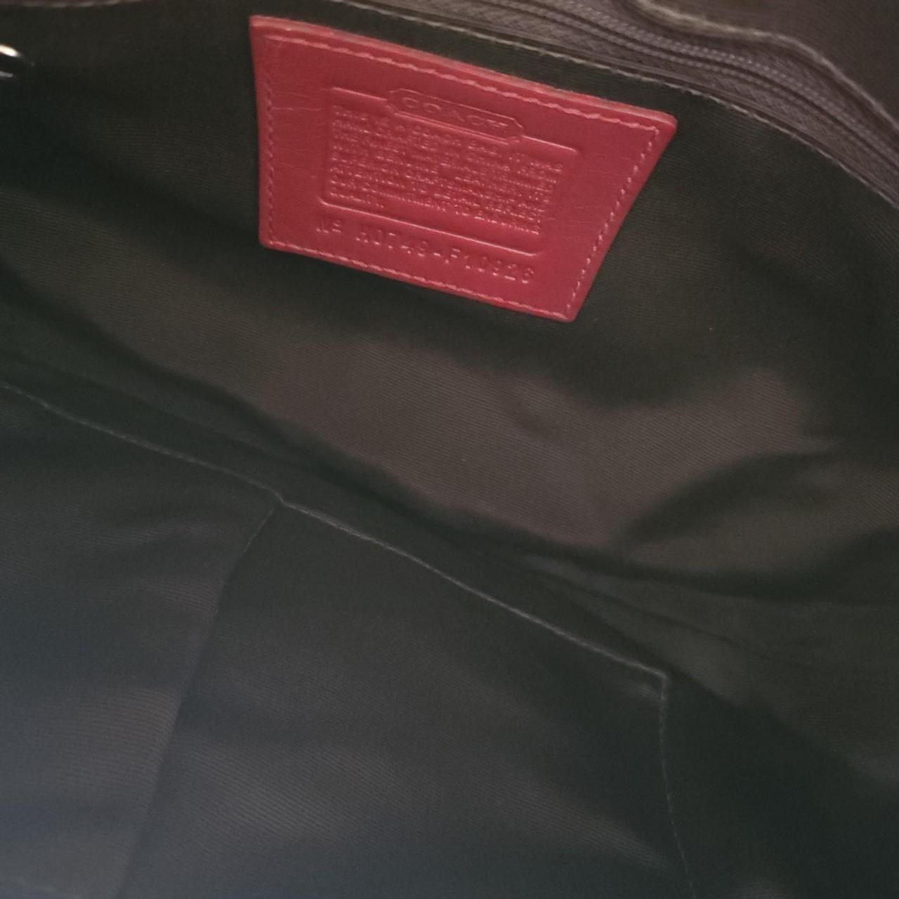 Y2K Vintage Coach Red Soho Flap Buckle Shoulder Bag Purse