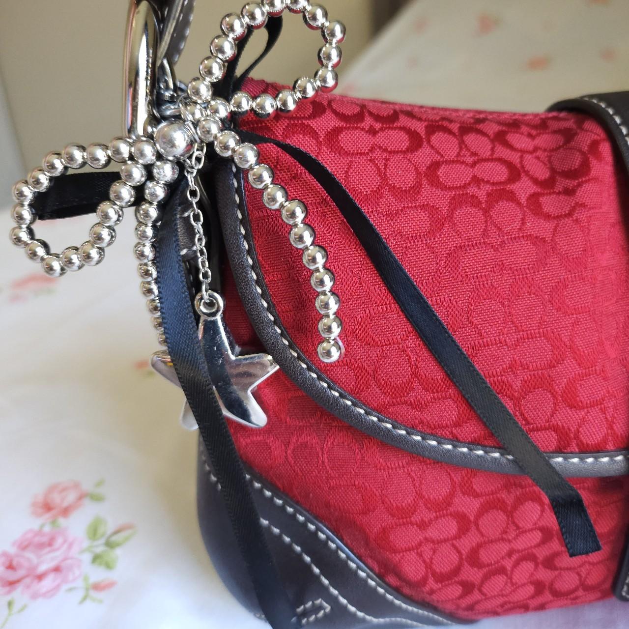 Vintage Coach Mini Soho Flap Buckle Shoulder Purse