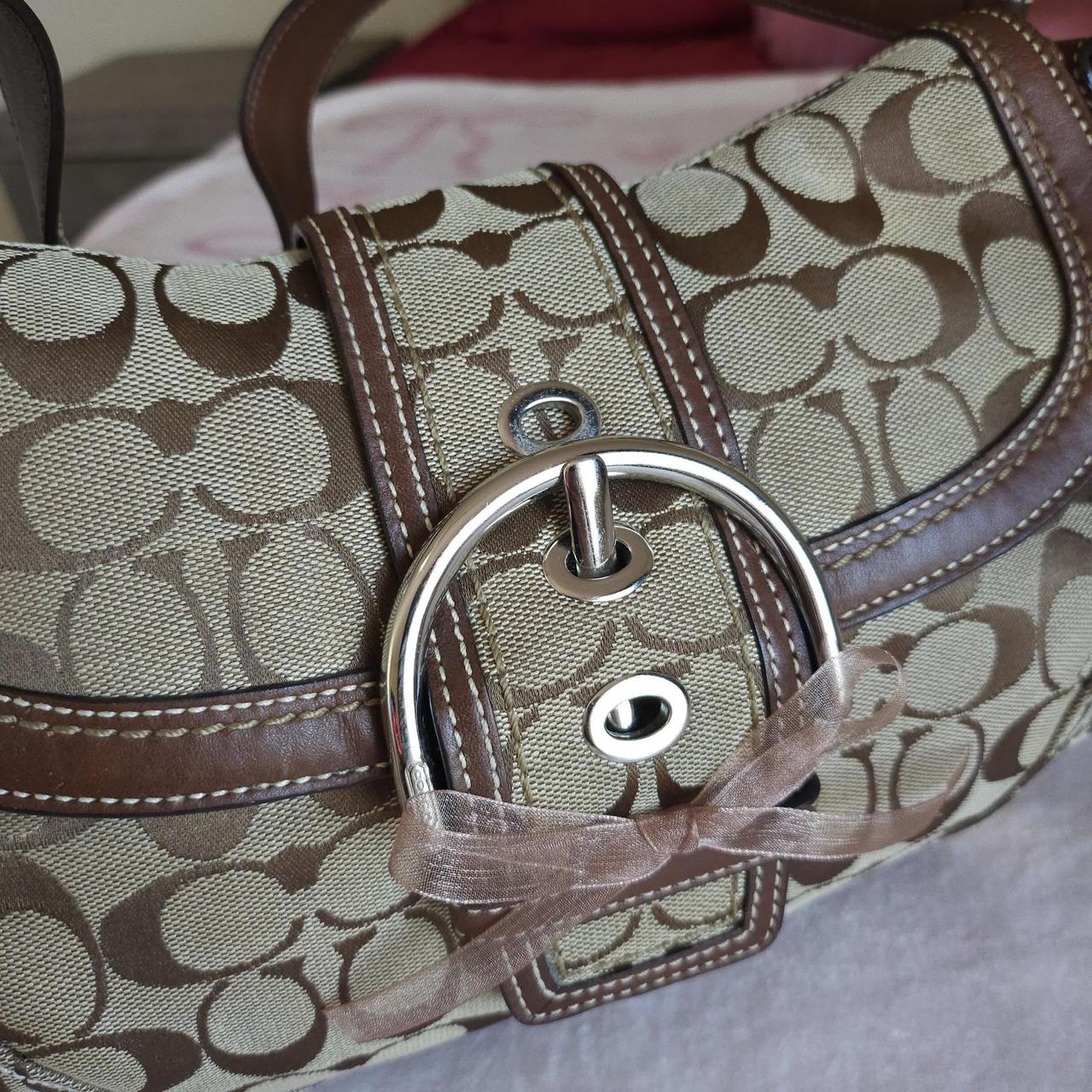 Y2K Vintage Coach Soho Signature C's Shoulder Purse