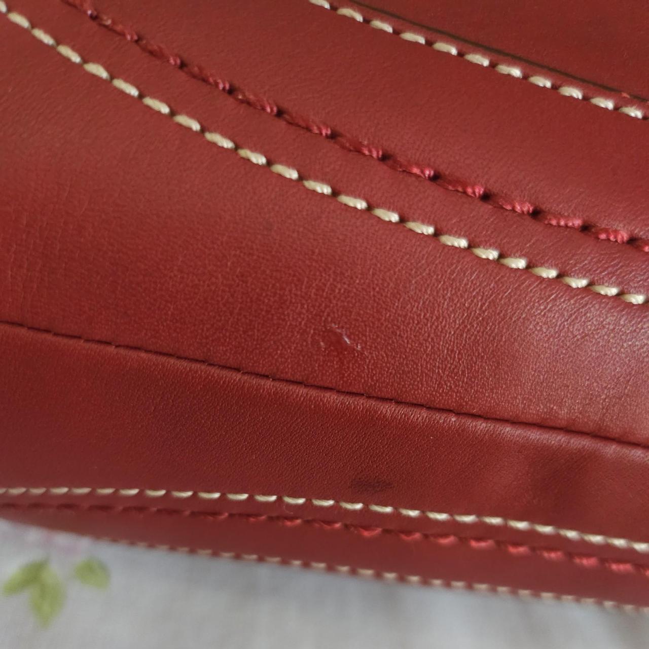 Vintage Y2K Coach Dark Red Soho Buckle Shoulder Purse