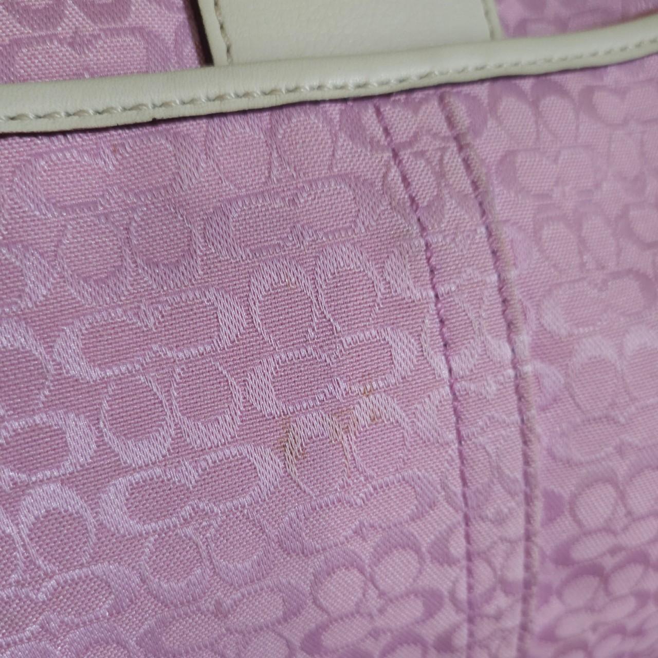 Y2K Vintage Coach Soho Pink Gold Coquette Shoulder Bag