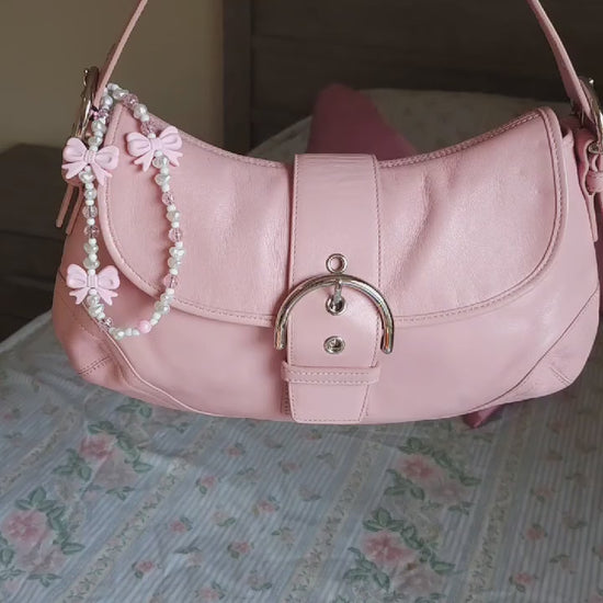 🩷 Y2K Coach Baby Pink Soho Shoulder Bag Purse 🩷